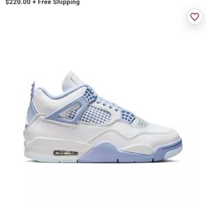 Nike Women's Sneakers - White and Light Blue